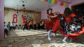 Дет сад №19  группа В  Цыганочка с выходом  06 03 2015 г