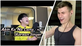 A Korean Boy Singing Akin Ka Na Lang (Morissette Amon) | Reaction [ Better than OPM???]