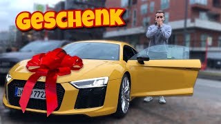 Bibi schenkt mir einen Audi R8 ?? | Julienco