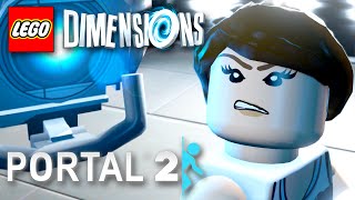 PORTAL 2 Level Pack! LEGO Dimensions - Gameplay Walkthrough Part 18 (PS4, Xbox One)