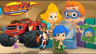 Bubble Guppies Good Hair Day + BLAZE And THE MONSTER MACHINES Dragon ...