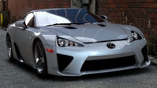 GTA 5 МОДЫ - 2010 Lexus LFA