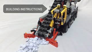 Lego Technic wheel loader (BUILDING INSTRUCTIONS)