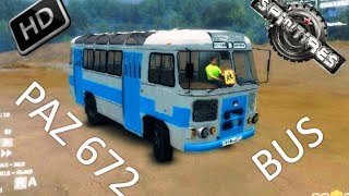 SPINTIRES™ PAZ 672 BUS with Graphical Essentials Mod v5.1 HD