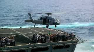 MSC UNREP: USS Enterprise (CVN 65) and USNS Supply (T-AOE 6) #3