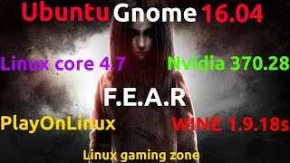 Linux Gaming Zone[16.09] Забег в F.E.A.R