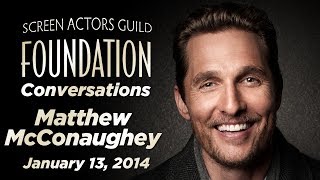 Conversations with Matthew McConaughey