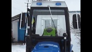 Саморобна кабіна на мінітрактор донфенг 244