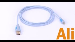 Обзор Vention USB 2.0 качественный кабель для зарядки и синхронизации с ПК Aliexpress