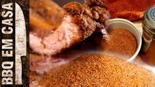 RECEITA DE TEMPERO PARA CHURRASCO - DRY RUB (TEMPERO ESPECIAL)