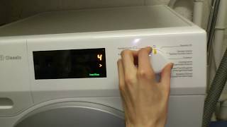 Miele W1 Classic service mode washing machine WDB030