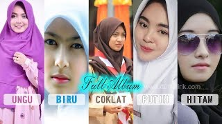 PAKET LENGKAP! Adek Berjilbab Ungu, Biru, Coklat, Putih & Hitam + Lirik [5 Lagu]