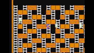 NES Championship Lode Runner Stage01-10 (walkthrough)