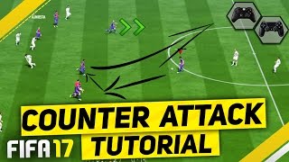 FIFA 17 ATTACK LIKE A PRO TUTORIAL - SIMPLE GUIDE TO SCORE FAST & EASY GOALS - MOST EFFECTIVE TRICKS