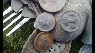 Коп по войне. Советские позиции. | Soviet army. Military archeology. Май 2018.