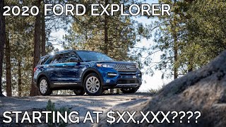 2020 Ford Explorer Will Cost How Much??? Full Pricing Lineup and Comparison