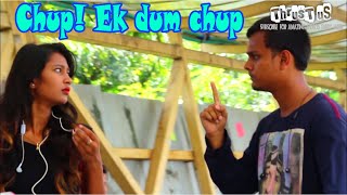 "Chup! Ek dum chup" Prank on Hot Girl | Pranks In India | Part 2