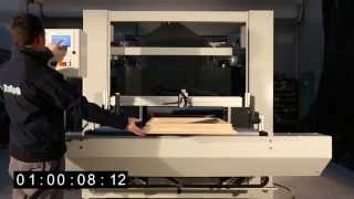 SPAZZOLATRICE LEVIGATRICE PER ASSEMBLATI IN LEGNO