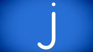 The letter j - Learn to write the alphabet with Letter School
