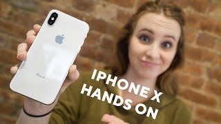 iPhone X FIRST IMPRESSIONS !!! Hands-on Experience