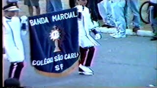 Banda Marcial do Colégio São Carlos no Campeonato Nacional de Bandas e Fanfarras