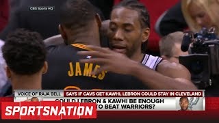 Could Kawhi Leonard be headed to Cavaliers to team with LeBron James? | SportsNation | ESPN