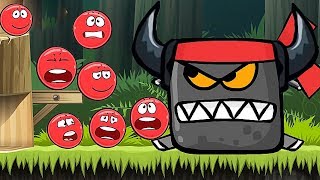 Красный Шар - мод на 1000 квадратов на уровне ! Игра Red Ball 4 mod 100 square шарик от Спуди