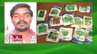 Leafy Vegetables Cultivation in Nalli Setti Palli | Lily Flower Farming | Nela Talli |27-06-16|HMTV