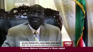 Exclusive Interview with South Sudan's Foreign Affairs Minister