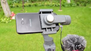 Советы по сборке DJI Osmo Mobile 2 + внешний микрофон