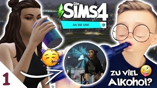 Der ERSTE UNI TAG & schon ist sie BETRUNKEN... ? Die Sims 4: An Die Uni #01 ?