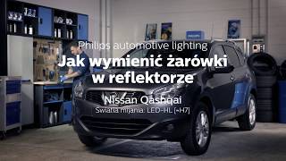PHILIPS SEMINARIUM - Jak wymienić żarówki w Twoim samochodzie Nissan Qashqai na światła LED