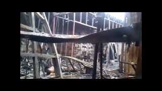 пожар в Майкопе видео после пожара  01.08.12