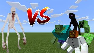 SCP 096 vs Mutant Creatures - Minecraft PE / Bedrock Edition