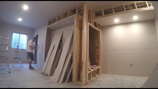 Basement Finishing - Time Lapse