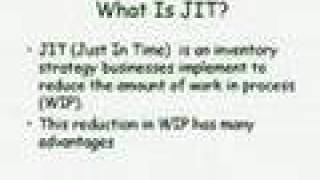 Advantages of JIT Manufacturing