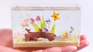 【粘土】ポケモン水槽 作ってみた - Pokemon Aquarium