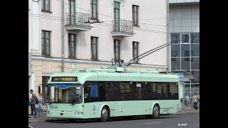 Троллейбус Минска БКМ-321, борт.№ 4666, марш.48 (21.10.2019)