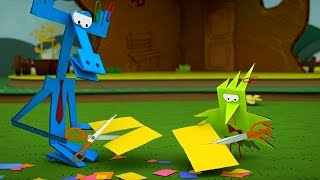 Бумажки - Вечеринка удалась - мультфильм для детей - поделки своими руками