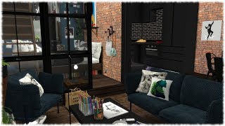 The Sims 4: Speed Build // TINY APARTMENT