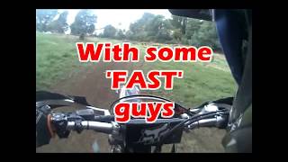 Hoobz 904. Ride no. 10. Fast dirt bike riders riding at Jim's. Watch in HD mode.