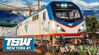 TSW: NORTHEAST Corridor NEW YORK #1: Mit der Amtrak ACS-64 durch New York! | TRAIN SIM WORLD deutsch