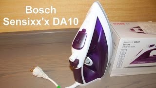 Утюг Bosch Sensixx'x DA10 - ОБЗОР