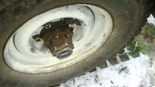 самодельный трактор уаз 4х4