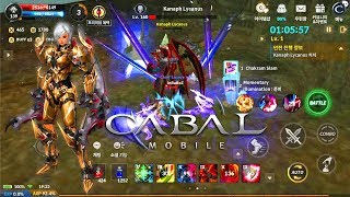 Cabal Mobile 카발 모바일 - Gladiator Max Level 139 Solo Dungeons 120 IC Gameplay vs Skills Build