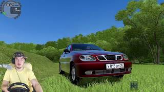 ПАПА КУПИЛ МНЕ НОВУЮ МАШИНУ - LANOS в City Car Driving + РУЛЬ