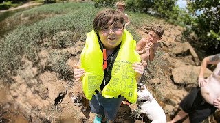 Saving the Lives of 3 children, 2 dogs and a Father at the River! (Police Called)