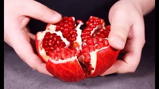 석류 쉽게 까는 방법 석류까는법 손질방법 The Best way to cut and open a Pomegranate