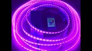 Outdoor Waterproof IP68 WiFi RGB LED Strip light Control With iOS and Android smartphone or tablet