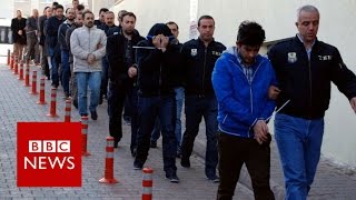 Turkey arrests 1,000 in raids targeting Gulen suspects - BBC News